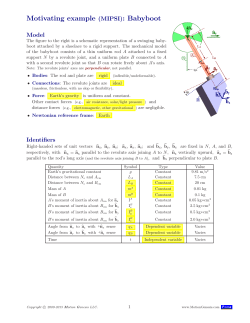 Motivating example (MIPSI): Babyboot