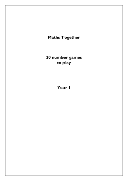 These are some games you can play with your child to enhance his