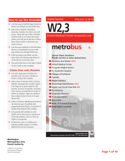 United Medical Center-Anacostia Line