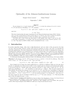 Optimality of the Johnson-Lindenstrauss Lemma