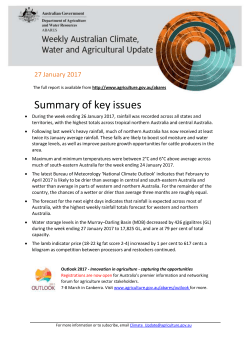 Climate - Department of Agriculture and Water Resources