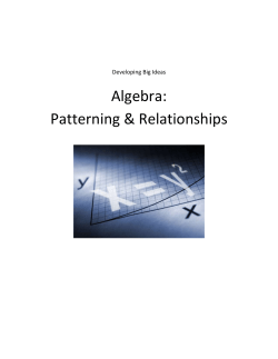 Flip Chart &ndash; Algebra
