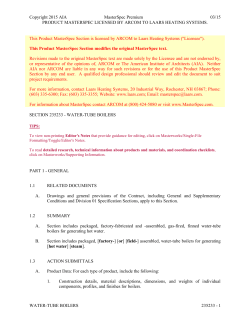 section 235233 - water-tube boilers