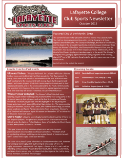 Featured Club of the Month: Crew
