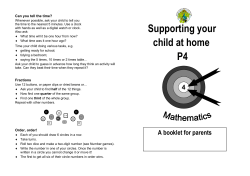 What time - Panaga School