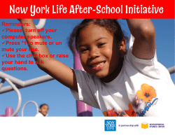 KidzLit and KidzMath - Center for the Collaborative Classroom