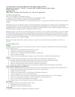 lit 4483: studies in (viral) circulation