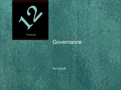 Domain 12 Powerpoint
