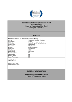 Minutes 4th June 2010