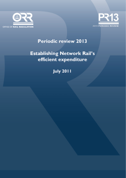 5. Maintenance and renewal expenditure