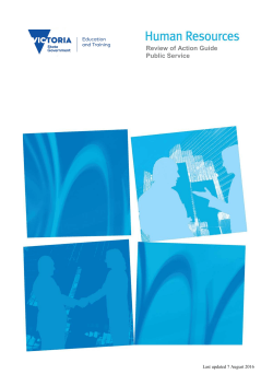 Review of Action Guide Public Service