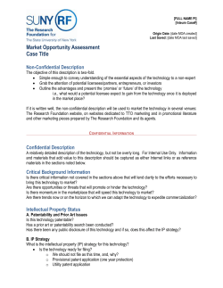 Market Opportunity Assessment