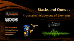 Stack - SoftUni