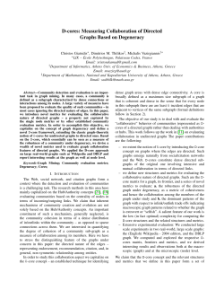 D-cores: Measuring Collaboration of Directed Graphs Based on