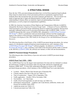 4 Structural Design - American Association of State Highway