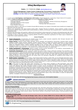 srinivasa rao np - KazStroyService