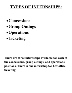 Operations Intern