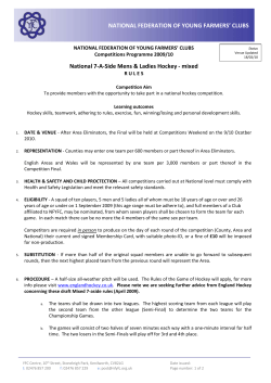 NATIONAL FEDERATION OF YOUNG FARMERS` CLUBS