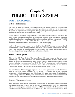 Chapter 9: Utility System