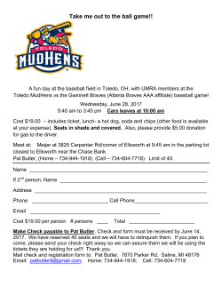 Take me out to the ball game!!