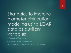 Strategies to Improve Diameter Distribution Modeling