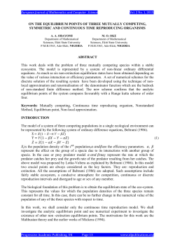 ON THE EQUILIBRIUM POINTS OF THREE MUTUALLY