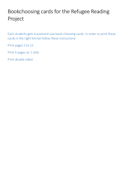 Each students gets 6 postcard-size book