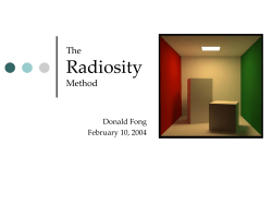 Radiosity