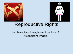 Undivided Rights: Women of Color Organize for Reproductive Justice