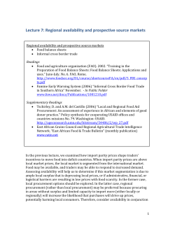 7 Regional availability - Christopher B. Barrett