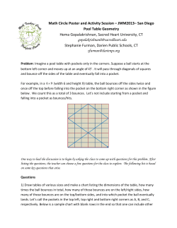 Math Circle Poster and Activity Session &ndash; JMM2013&ndash; San Diego