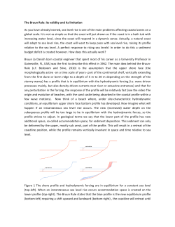 The Bruun Rule - TU Delft OpenCourseWare
