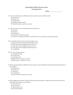 Foundations of Economics, 3e (Bade/Parkin) - Testbank 1