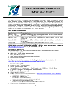 final budget instructions