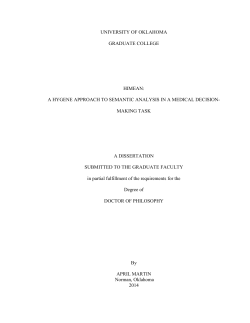 Appendix C: Disease Clusters