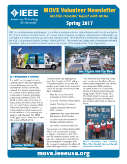 our Spring 2017 MOVE Newsletter