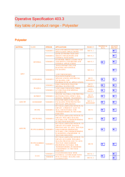 Operative Specification 403