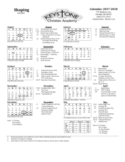 Calendar