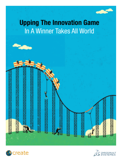 Upping The Innovation Game In A Winner Takes All World