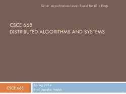 Asynchronous Lower Bound for LE in Rings