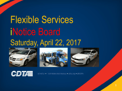 CDTA PPT 4.22.17 - CDTA Employee Portal
