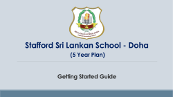 Available Subject Combinations for Science/Math Stream Students