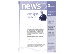 ombudsman news - issue 55