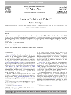 A note on ``Inflation and Welfare&rdquo;