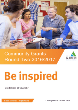 Community Grants