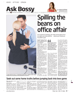Seek out some home truths before jumping back into love game