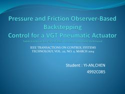 Pressure and Friction Observer-Based Backstepping Control for a