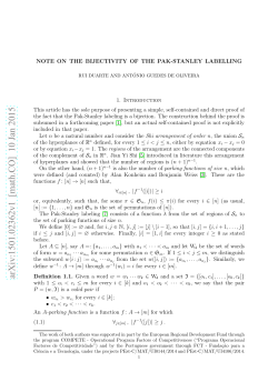 Note on the bijectivity of the Pak