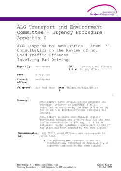 Strategic Roads - London Councils