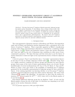 Finitely-generated nilpotent group C*